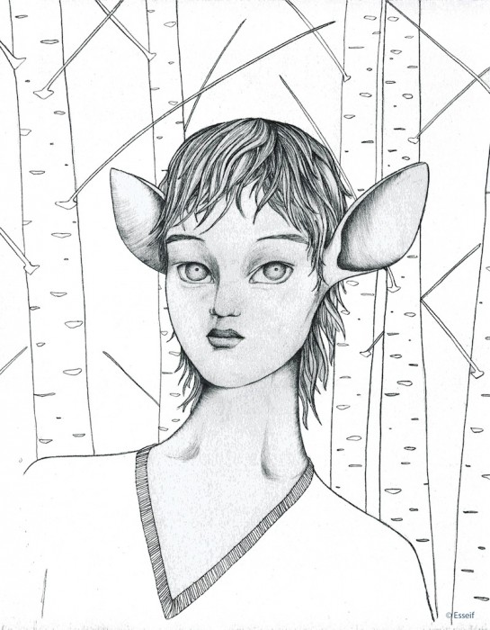 "Deer woman" (Forest People)